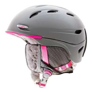Smith VOYAGE Womens Snow Helmet   FROST GREY   w/ New Boa Dialed in 