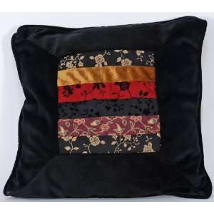   Velvet Pillow, Contemporary, China, Velvet and Silk (Si), Asian Decor