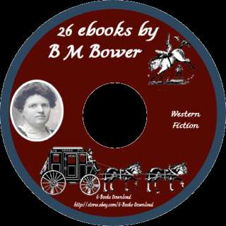 26 B M Bower Chip of the Flying U (ebooks cd) NEW  