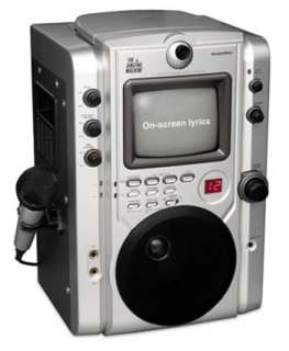 Singing Machine STVG 520 Top Loading CDG Karaoke System With Monitor 