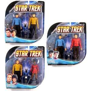  Star Trek Tos Figure Case Of 6 2 Packs   6 per Case Toys & Games