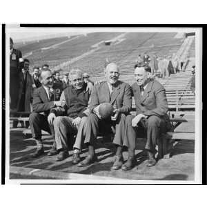 Dr. Ralph Hammill,Coach Amos Alonzo Stagg,Capt. W.S. Kennedy,Jonathan 