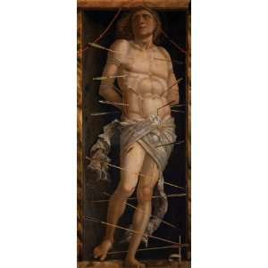 FRAMED oil paintings   Andrea Mantegna   24 x 56 inches   St Sebastian 