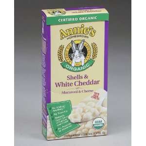 Annies   Organic Mac & Cheese   Shells & White Cheddar   6 oz. (3 