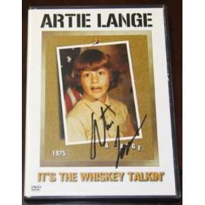  Artie Lange Signed Whiskey Dvd~psa Dna Coa~howard Stern 