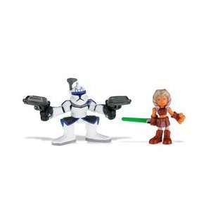  Star Wars Galactic HeroesCommander Rex and Ahsoka Toys 