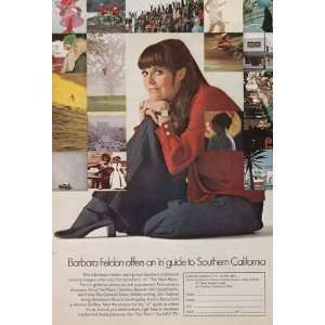   1969 Southern California Barbara Feldon Southern California Books