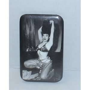 Betty Page Promotional Button