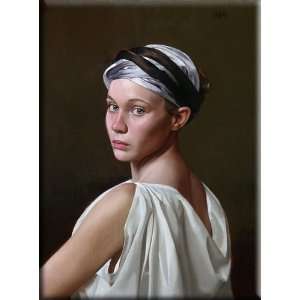  Young Woman 22x30 Streched Canvas Art by Whitaker, William 