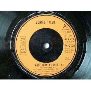    BONNIE TYLER More Than a Lover UK 7 45 Bonnie Tyler Music