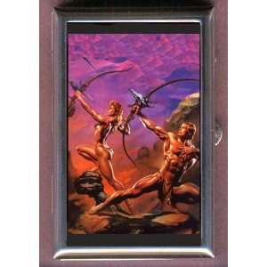 BORIS VALLEJO SEXY ARCHERY Coin, Mint or Pill Box Made in USA