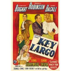  Key Largo (1948) 27 x 40 Movie Poster Australian Style D 