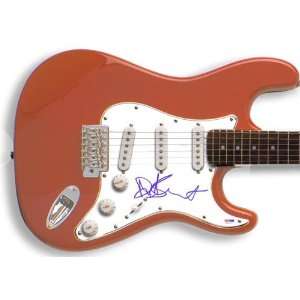 Dave Stewart Eurythmics Signed Guitar & Proof PSA/DNA