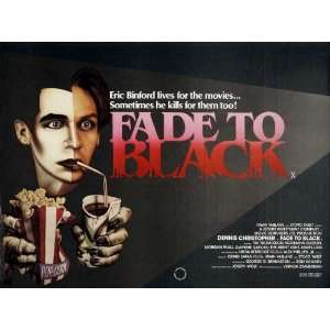  Fade to Black Poster 30x40 Dennis Christopher Tim 