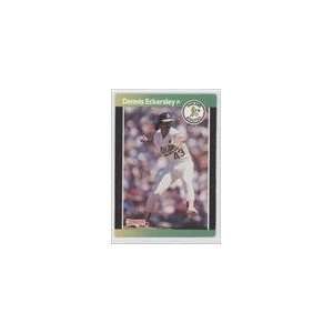  1989 Donruss #67   Dennis Eckersley Sports Collectibles