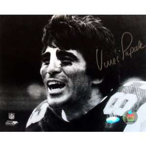 Vince Papale Philadelphia Eagles   Close Up   Autographed 