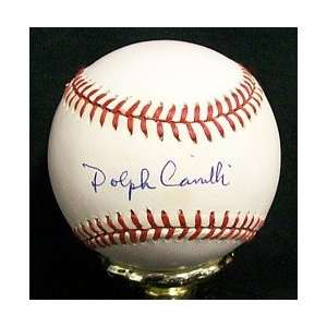  Dolph Camilli Autographed Baseball