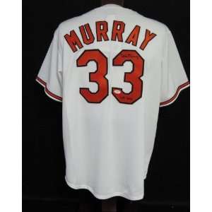 Eddie Murray Autographed/Signed Orioles Jersey JSA