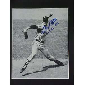 Gary Peters Chicago White Sox Inscribed 1963 AL ROY Autographed 10 X 