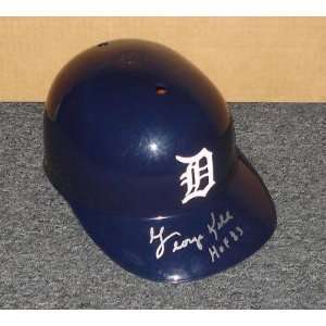 George Kell Signed Detroit Tigers Helmet JSA COA HOF   Autographed MLB 
