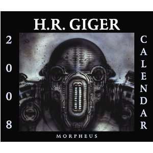  H.R. Giger 2008 Deluxe Wall Calendar
