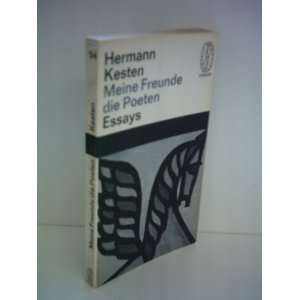  Meine Freunde Die Poeten (Essays) Hermann Kesten Books