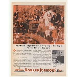 1964 Dan Bowler Howard Johnsons Motor Lodge Minneapolis Wedding Party 