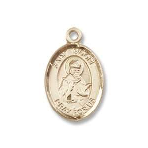  14K Gold St. Isidore of Seville Medal Jewelry