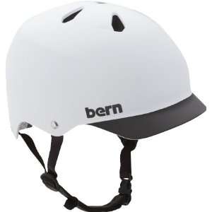  Bern Watts Matte White W Black Small Helmet Skate Helmets 