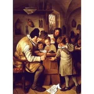  FRAMED oil paintings   Jan Steen   24 x 34 inches   The 