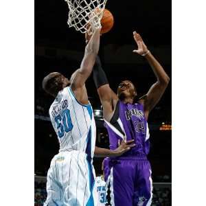  Sacramento Kings v New Orleans Hornets Jason Thompson and 