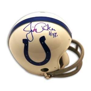 Jim Parker Autographed/Hand Signed Baltimore Colts Mini Helmet 