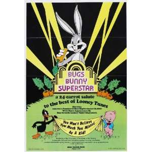  Bugs Bunny Superstar Movie Poster (27 x 40 Inches   69cm x 