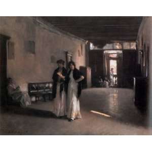  Hand Made Oil Reproduction   John Singer Sargent   50 x 40 