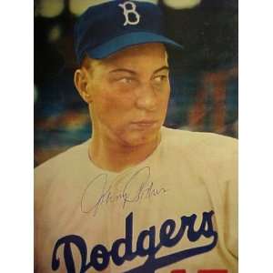 Johnny Podres Brooklyn Dodgers Autographed 11 x 14 Professionally 