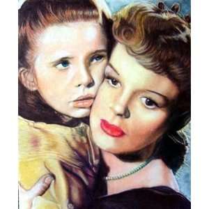 Judy Garland in Madge Prints, Keith McDowell Artist
