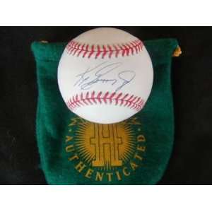  Ken Griffey Jr. Autographed Baseball   Al Upper Deck 
