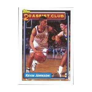  1992 93 Topps #222 Kevin Johnson 20 Assist Club Sports 