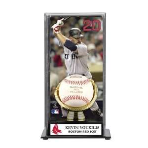 Kevin Youkilis Gold Glove Baseball Display Case   Boston Red Sox   MLB 