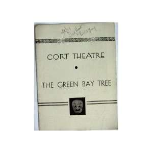   Bay Tree Playbill (Cort Theatre   Laurence Olivier   Leo G. Carroll