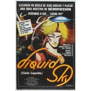  Liquid Sky (1984) 27 x 40 Movie Poster Argentine Style A 