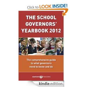 The School Governors Yearbook 2012 Margaret Jones, Martin Lawrence 