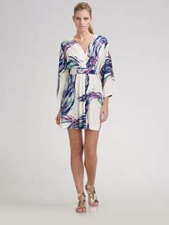 Ali Ro   Kimono Sleeve Printed Dress    