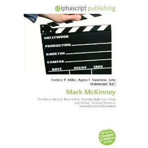  Mark McKinney (9786133928473) Books