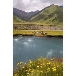   Mineral Spring in Truso Valley by Mark Daffey, 48x72