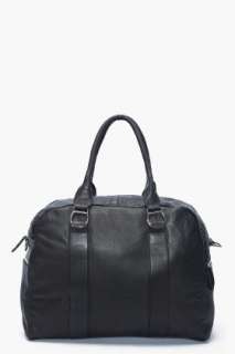 Filippa K Leather Holdall for men  