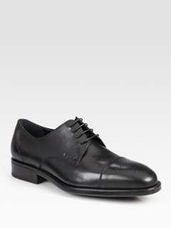 Salvatore Ferragamo   Aramix Medallion Captoe Lace Ups