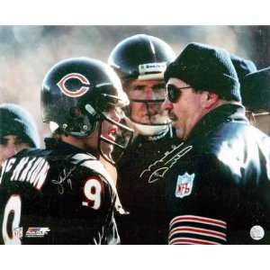 Mike Ditka and Jim McMahon Chicago Bears   Sideline   Autographed 