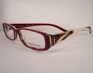 Elizabeth Arden 1056 Rust Eyeglass WOMEN Eyewear Frame 54 eyesize 