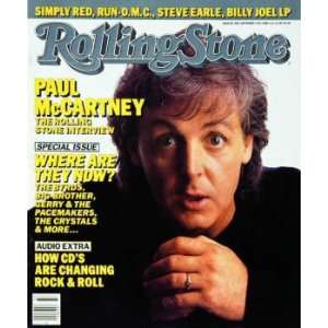 Paul McCartney / Rolling Stone Magazine Vol. 482, September 11, 1986 